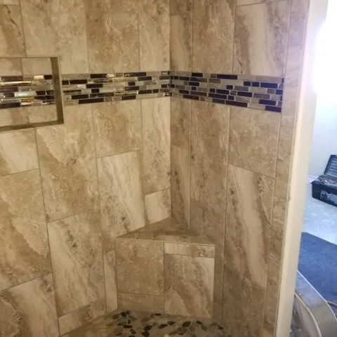 Showers by Barrett Floors