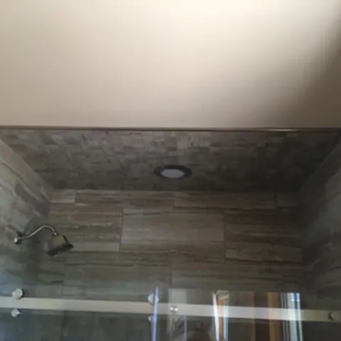 Tile Shower installation by Barrett Floors