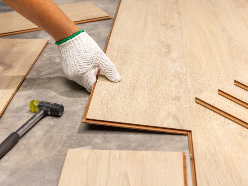 Hardwood Installation at Barrett Floors in Prescott, AZ