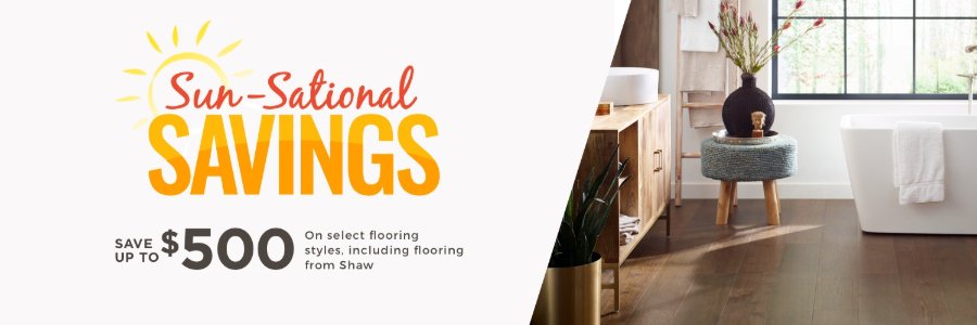 Sunsational Savings up to $500