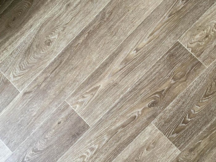 Closeup of LVP floors