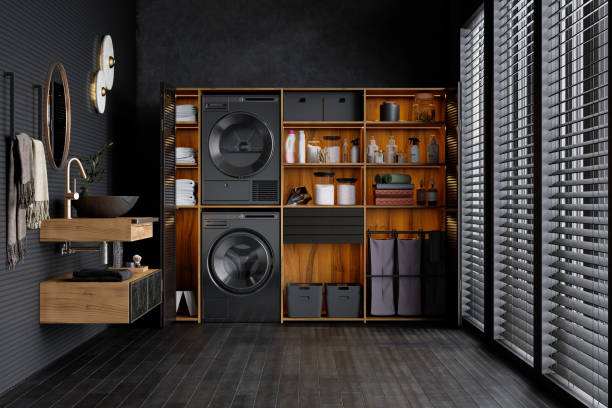 laundry room flooring | Barrett Floors