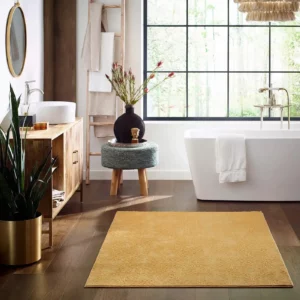 Yellow rug | Barrett Floors