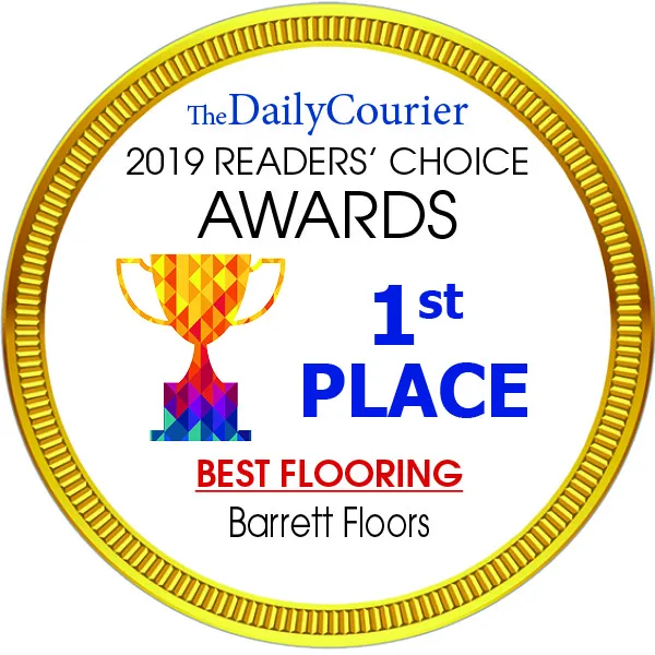2019 Readers choice award | Barrett Floors